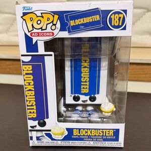 Funko Pop Blockbuster Ad Icon Figure - Blue and Yellow